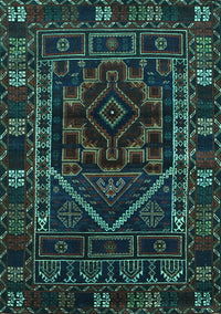 Persian Turquoise Traditional Rug, tr1769turq