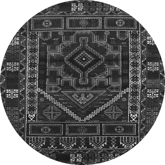 Machine Washable Persian Gray Traditional Rug, wshtr1769gry