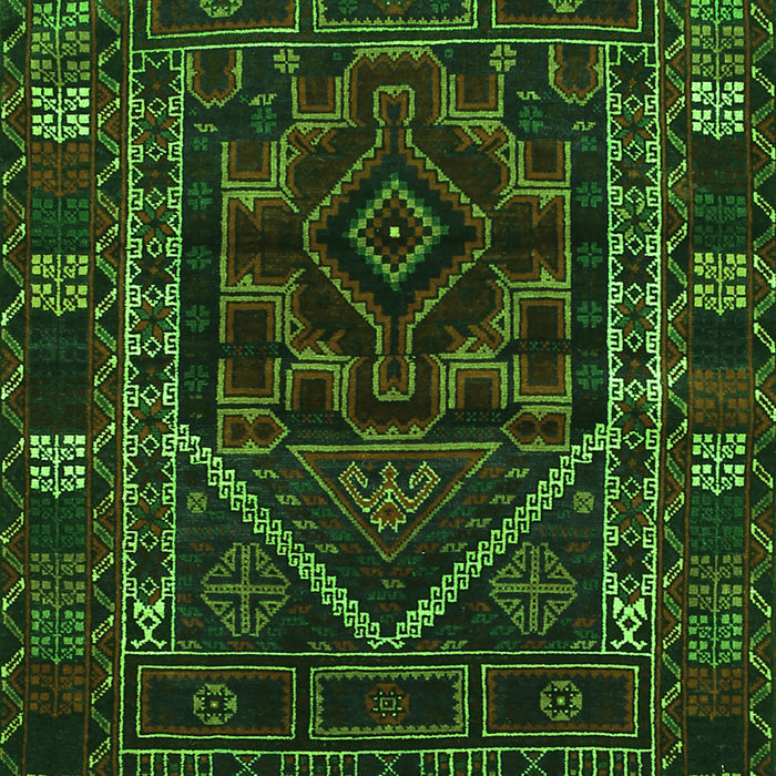 Persian Green Traditional Rug, tr1769grn