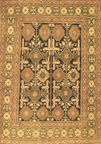 Persian Brown Traditional Rug, tr176brn