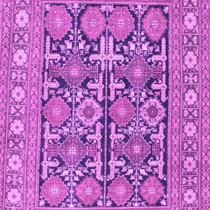 Machine Washable Persian Purple Traditional Area Rugs, wshtr176pur