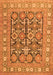 Persian Orange Traditional Rug, tr176org