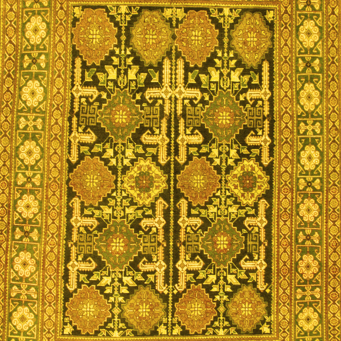 Persian Yellow Traditional Rug, tr176yw