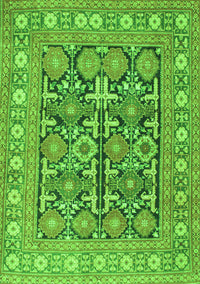 Persian Green Traditional Rug, tr176grn