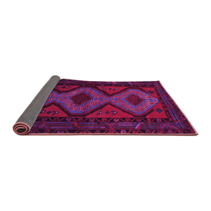 Sideview of Persian Pink Traditional Rug, tr1770pnk