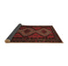 Sideview of Persian Brown Traditional Rug, tr1770brn