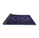 Sideview of Persian Blue Traditional Rug, tr1770blu