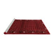 Country Red Washable Rugs