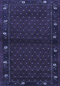 Southwestern Blue Country Rug, tr1771blu