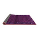 Sideview of Southwestern Purple Country Rug, tr1771pur