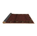 Sideview of Southwestern Brown Country Rug, tr1771brn