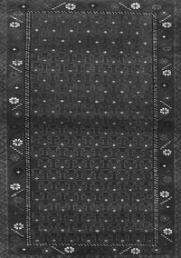 Southwestern Gray Country Rug, tr1771gry