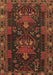 Machine Washable Persian Brown Traditional Rug, wshtr1773brn