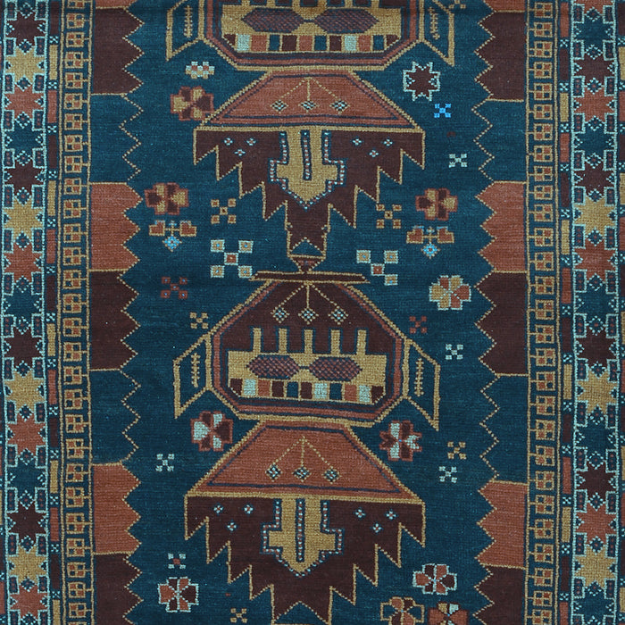 Persian Light Blue Traditional Rug, tr1773lblu