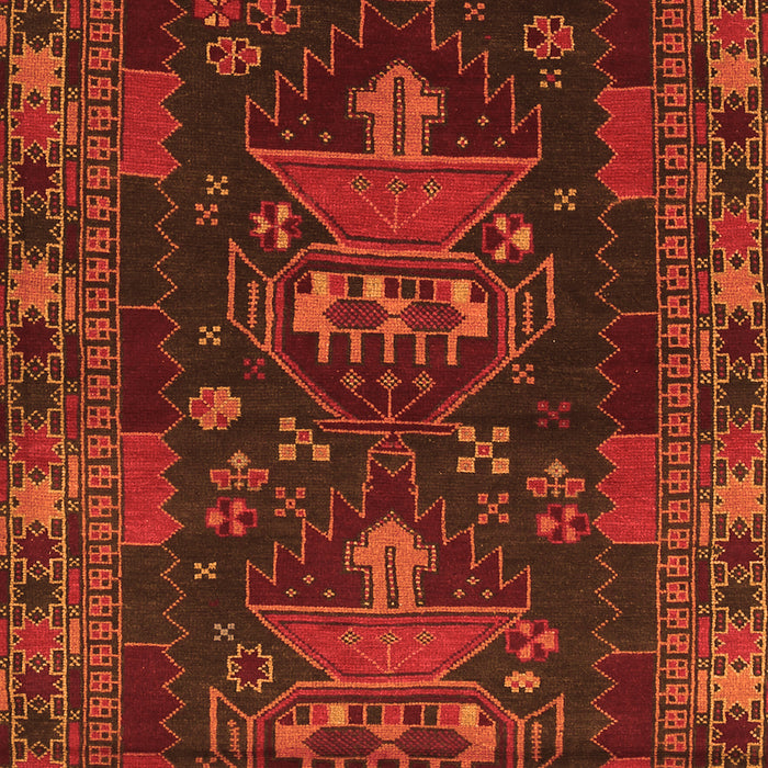 Persian Orange Traditional Rug, tr1773org