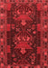 Persian Red Traditional Area Rugs