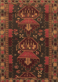 Persian Brown Traditional Rug, tr1773brn