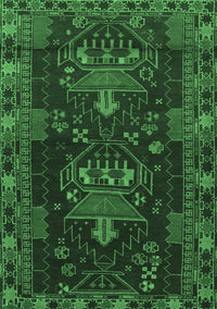 Persian Emerald Green Traditional Rug, tr1773emgrn