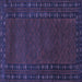 Square Southwestern Blue Country Rug, tr1774blu