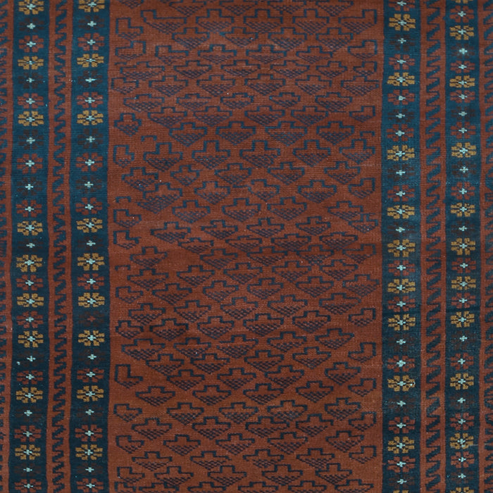 Southwestern Light Blue Country Rug, tr1774lblu