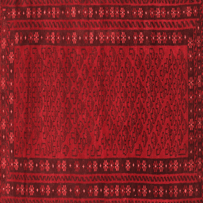 Machine Washable Southwestern Red Country Rug, wshtr1774red