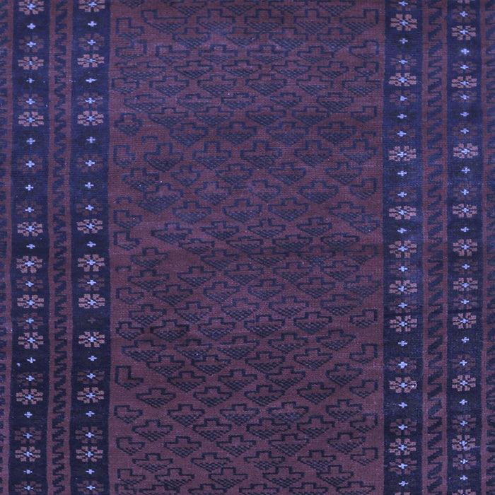 Machine Washable Southwestern Blue Country Rug, wshtr1774blu