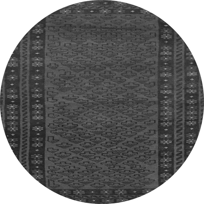 Square Southwestern Gray Country Rug, tr1774gry