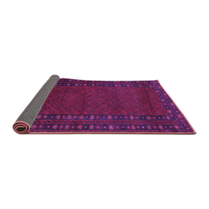 Sideview of Southwestern Purple Country Rug, tr1774pur