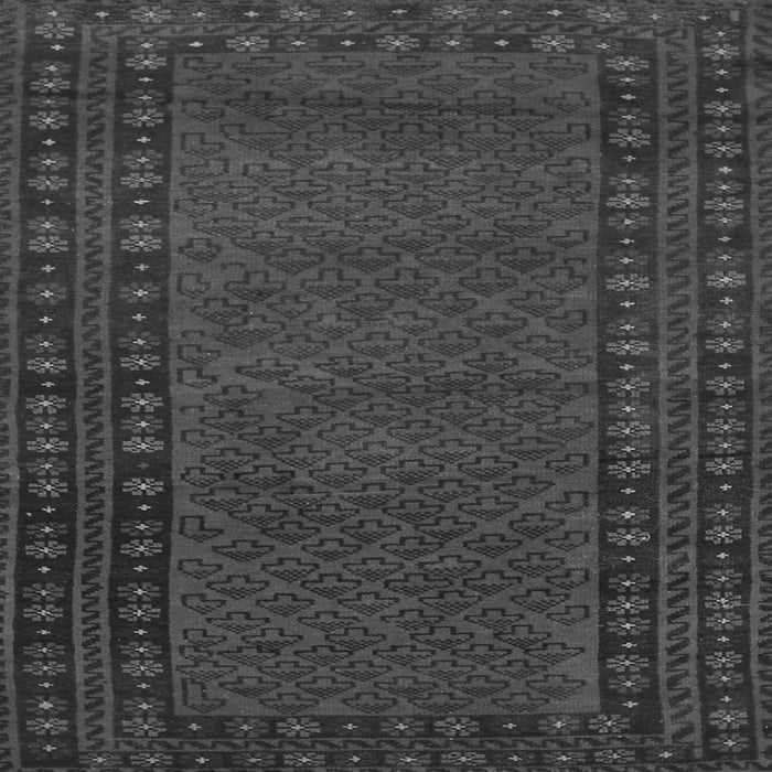 Serging Thickness of Southwestern Gray Country Rug, tr1774gry