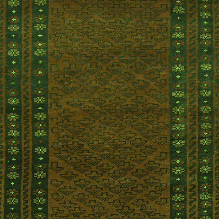 Southwestern Green Country Rug, tr1774grn