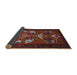 Sideview of Traditional Chestnut Brown Persian Rug, tr1775