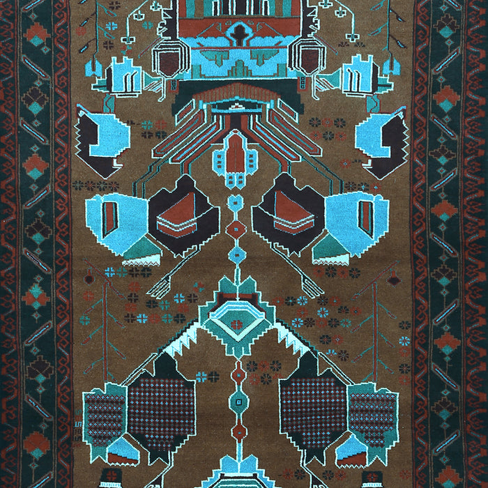 Persian Light Blue Traditional Rug, tr1775lblu