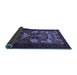 Sideview of Persian Blue Traditional Rug, tr1775blu