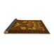 Sideview of Persian Yellow Traditional Rug, tr1775yw