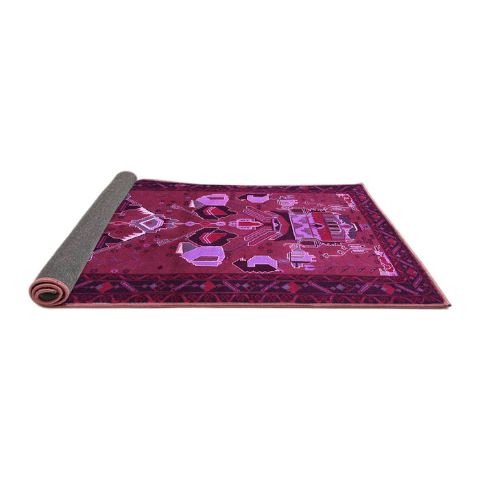 Sideview of Persian Pink Traditional Rug, tr1775pnk