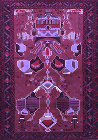 Persian Purple Traditional Rug, tr1775pur