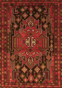 Persian Orange Traditional Rug, tr1776org