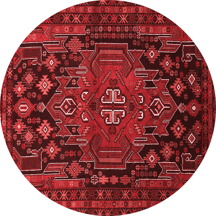 Machine Washable Persian Red Traditional Rug, wshtr1776red