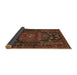Sideview of Persian Brown Traditional Rug, tr1776brn