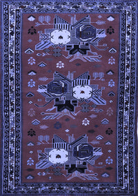 Persian Blue Traditional Rug, tr1777blu