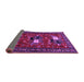 Sideview of Persian Purple Traditional Rug, tr1777pur