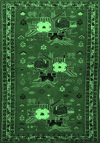 Persian Emerald Green Traditional Rug, tr1777emgrn
