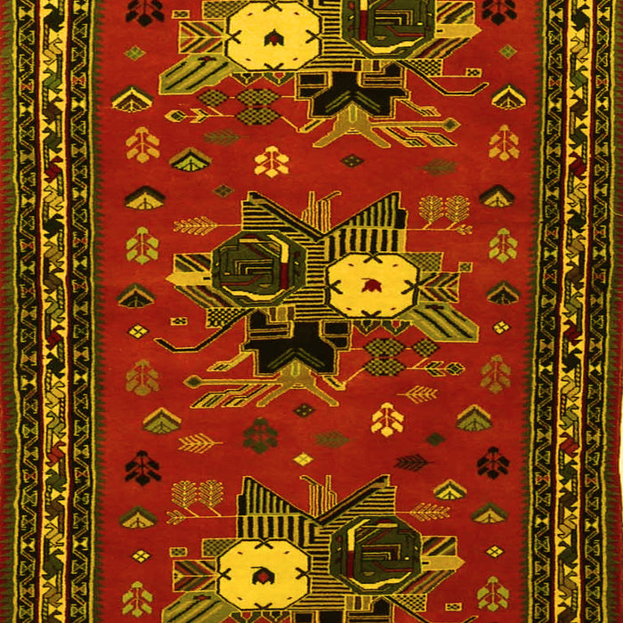 Persian Yellow Traditional Rug, tr1777yw