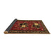 Sideview of Persian Brown Traditional Rug, tr1777brn
