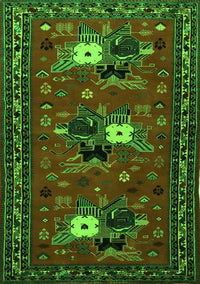 Persian Green Traditional Rug, tr1777grn