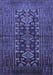 Persian Blue Traditional Rug, tr1778blu