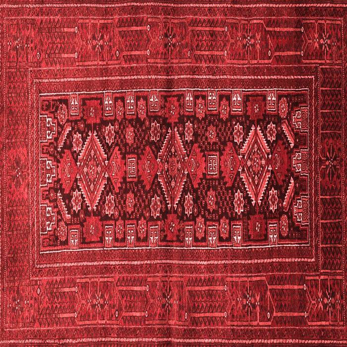 Machine Washable Persian Red Traditional Rug, wshtr1778red