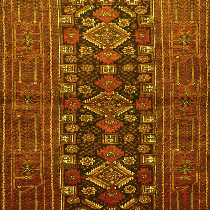 Machine Washable Persian Yellow Traditional Rug, wshtr1778yw