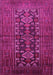 Machine Washable Persian Pink Traditional Rug, wshtr1778pnk