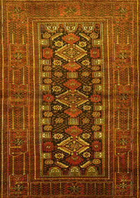 Persian Yellow Traditional Rug, tr1778yw